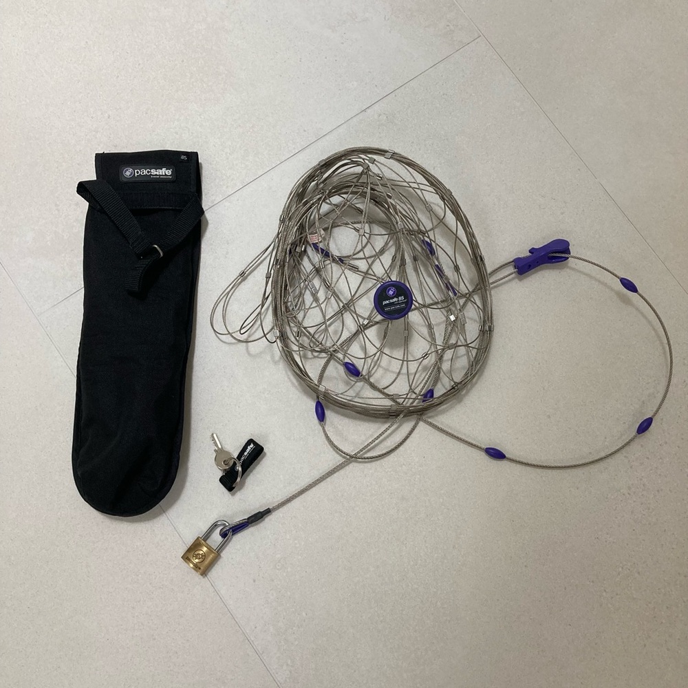 Backpack and Bag Protector Anti-theft mesh bag